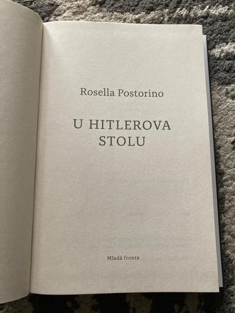U hitlerova stolu - rosella postorino, 