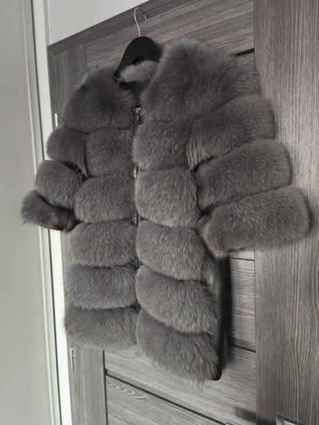 Kozeny kozuch z lisky, s