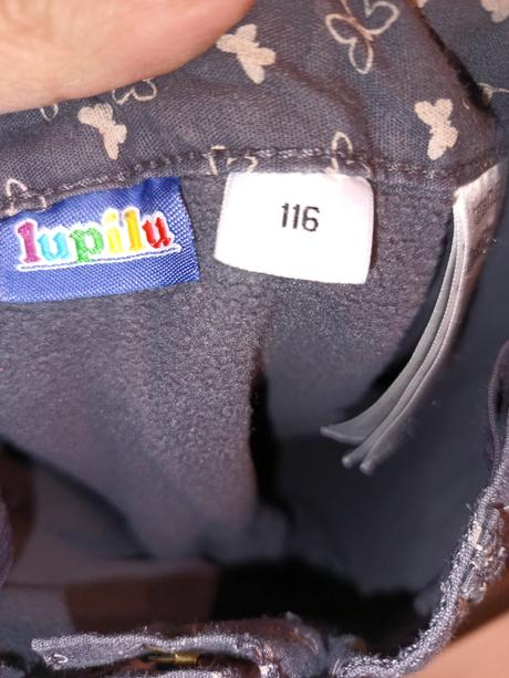 Zateplené nohavice 116, lupilu,116