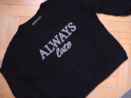 Pletený pulóver, new yorker,s