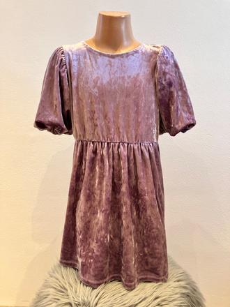 Dievčenské velúrované šaty h&m (110-116), h&m,110