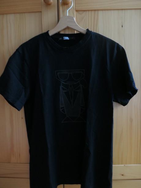 Karl lagerfeld original dlhsie tricko m/l, l