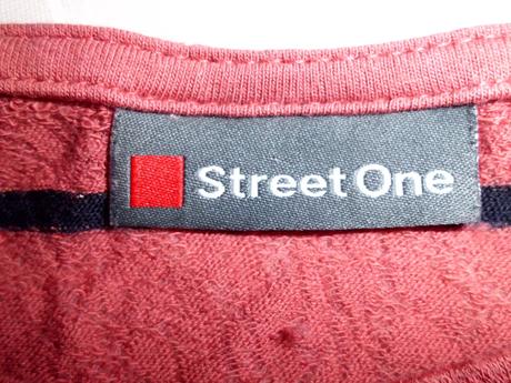 Pásik tričko staroružové m-l, street one,l