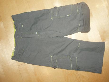 1x prané podšité nohavice, tup tup,86