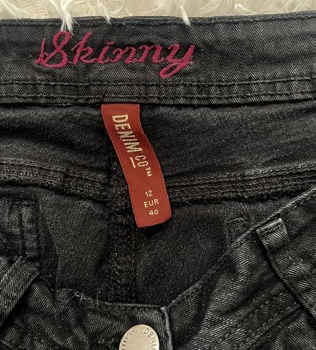 Čierne skinny denim co, denim co,l