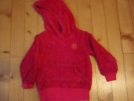 Cyklamenová mikina  4-5r, esprit,104