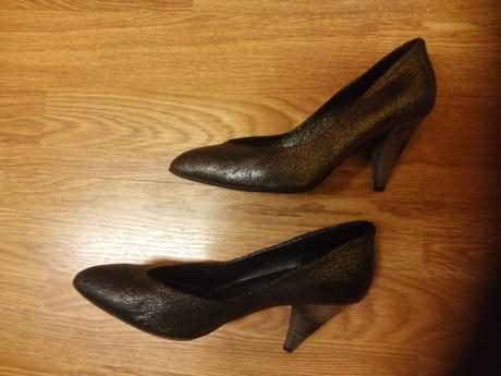 Kožené lodičky gianmarco lorenzi, veľ. 38 1/2, 38