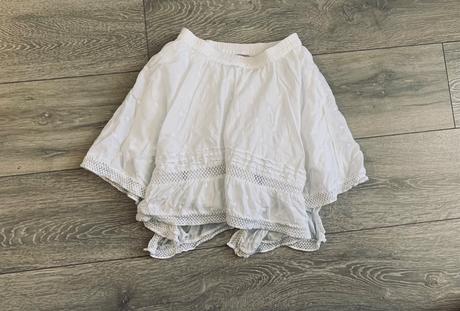 Krásna biela sukňa 122/128, f&f,128