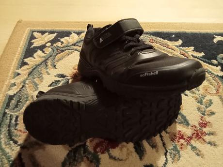 Čierne soft shelové botasky, 36