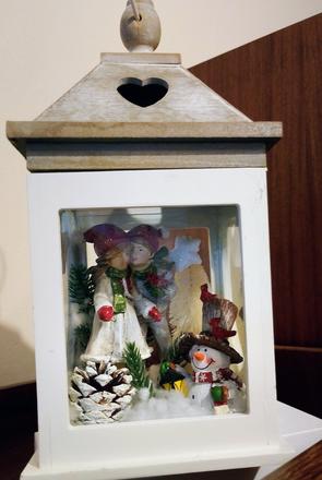 Vianočný lampáš ,, 