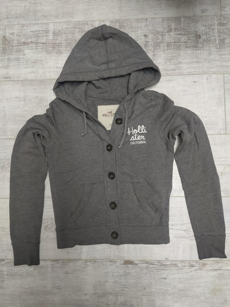 Mikina s kapucňou, hollister,xs