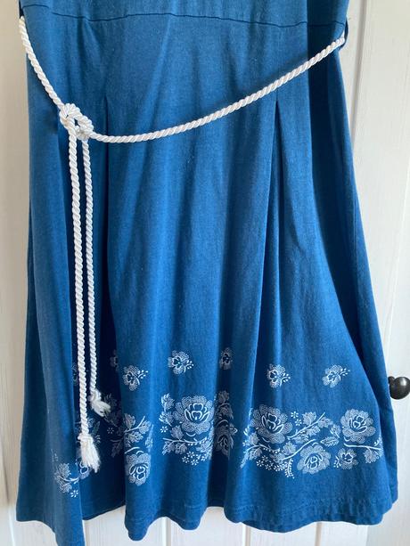 Krásne letné bavlnené šaty slovenka, slovenka,s