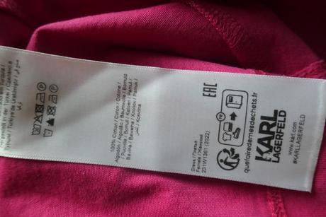 Karl lagerfeld original krasne damske dlhe saty l, l