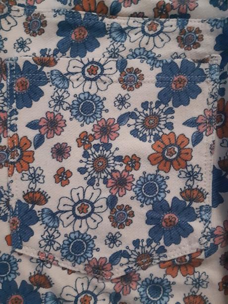 Kvietkované legíny 146/152, pepperts,146