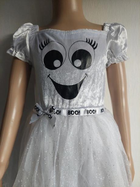 Strašidlo / duch karnevalové šaty veľ.104,