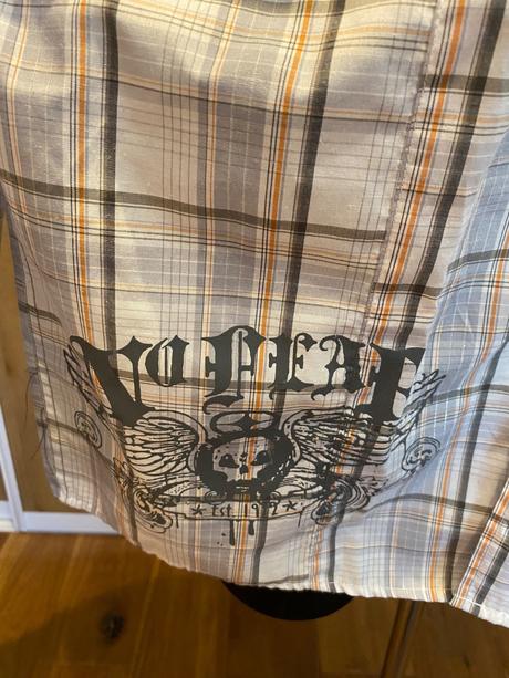 No fear - pánska košeľa s dlhým rukávom, no fear,l