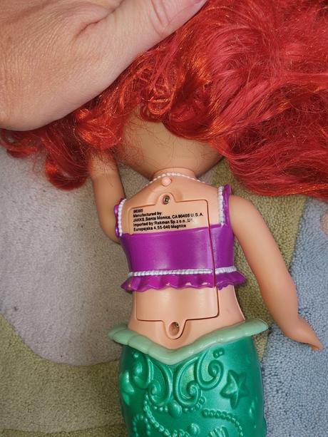 Bábika arielka ariel morská víla, 