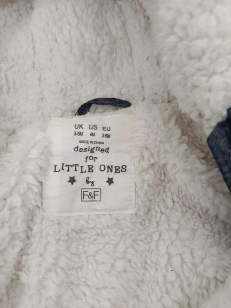 Zimný overal f&f + lindex macko čiapka, f&f,68
