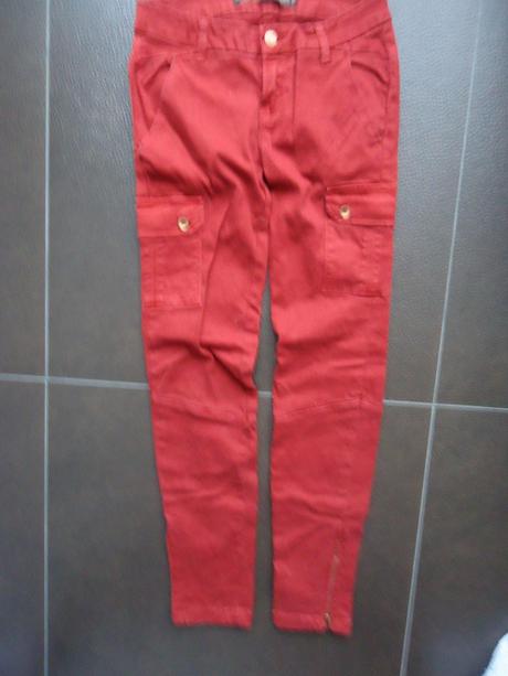 Riflové kapsáče s elastanom vel. 34, zara,xs