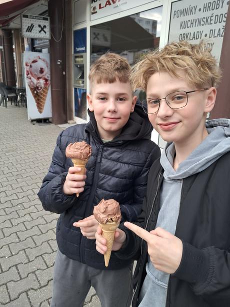 Tmavomodrá bunda v.152 h&m, h&m,152