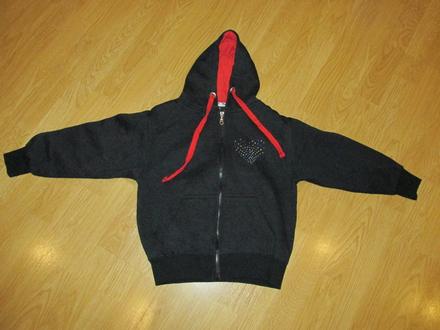 Čierna mikina v. 140, 140