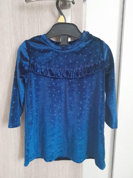 Krásne nové šaty semišové bez visačky, fox & bunny,86