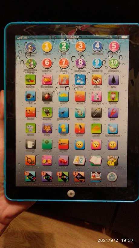 Tablet ruský jazyk, 