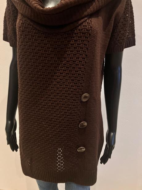 Dámsky sveter so širokým golierom (l), ewident,l