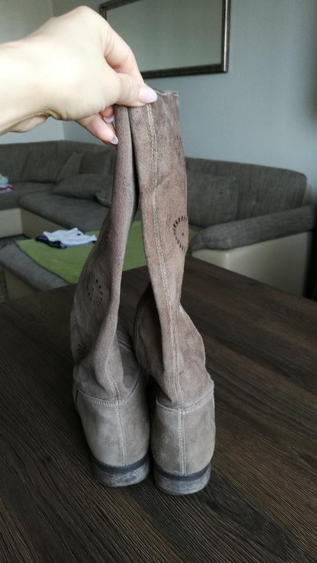 Kožené prechodné čižmy, 36