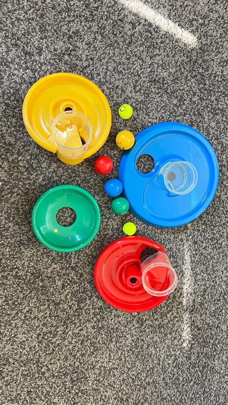 Guličkový tobogan - dráha, 