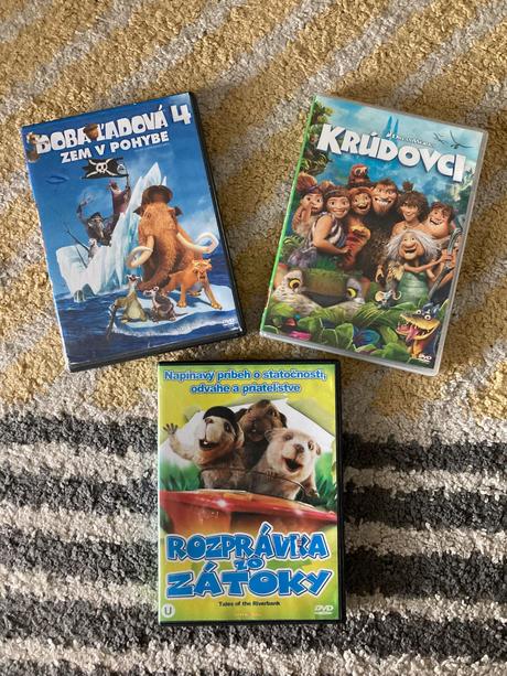 Dvd  doba ľadová 4, krúdovci, rozprávka zo zátoky, 