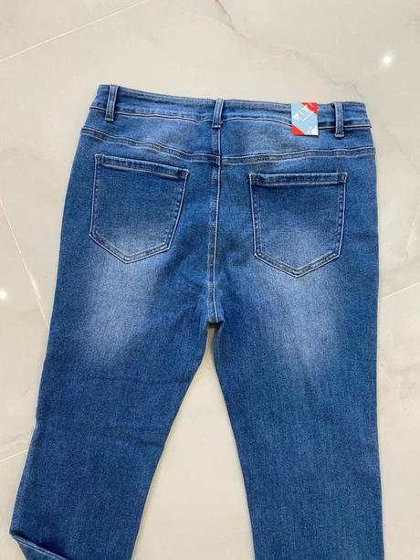 Dámske modré rifle, l / xxl / xxxl