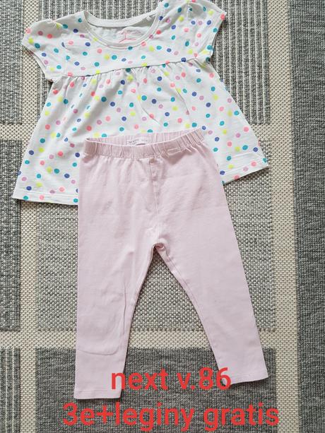 Next tricko a leginy sinsay, next,86