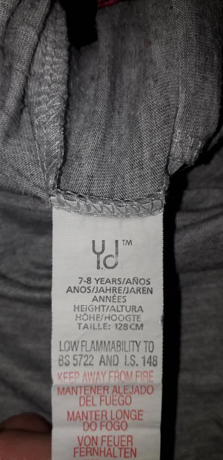 Tanečné tepláky so zníženým sedom zn y.d., 128