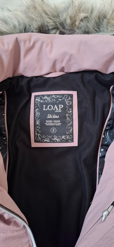 Zimná dámska lyžiarska bunda loap veľ. s, loap,s