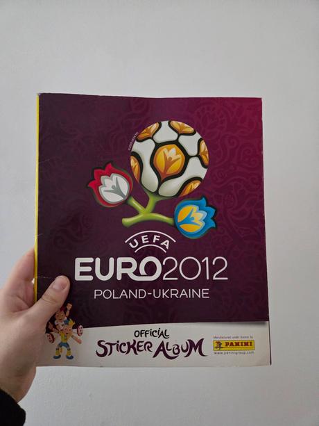 Euro 2012 zošit na nálepky, 