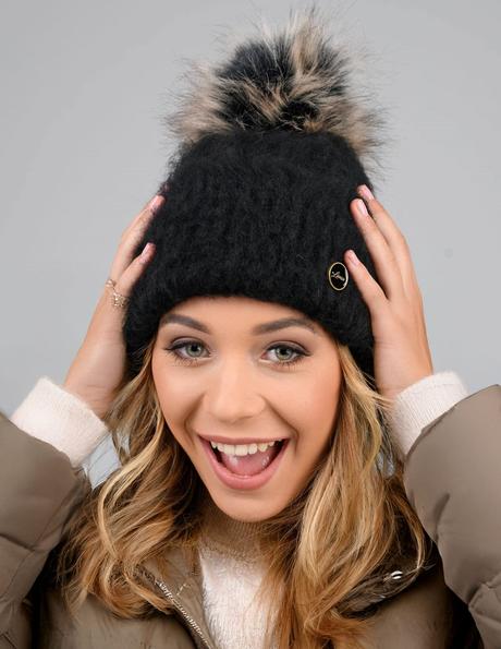 Dámska mohérová čiapka na zimu freya, 