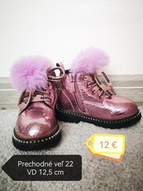 Prechodné topánky, 22