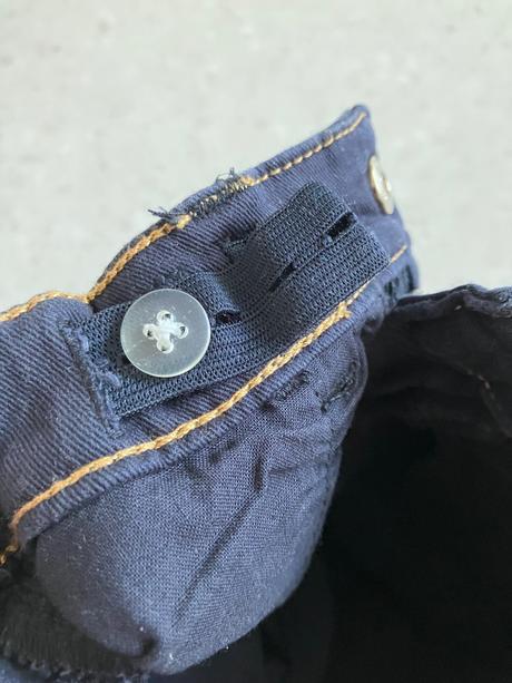 Tmavomodré kraťasy, h&m,104