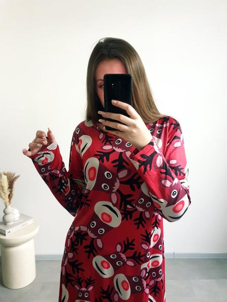 Vianočné šaty m/l, m