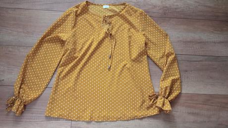 Bodkovana bluzka xxs,34, 34