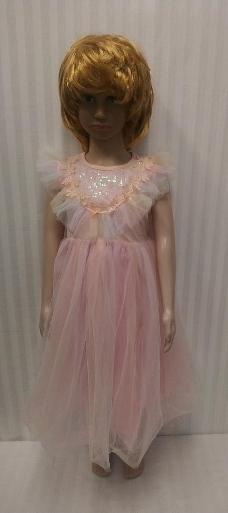 2 dielny kostým princezná ružová, 5-8r, 110-128 cm,