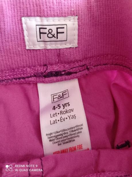 Prechodné nohavice, f&f,110