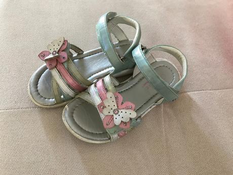 Sandálky 25, cupcake,25