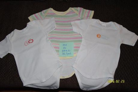 Body s krátkym rukávom veľk.62, c&a,62