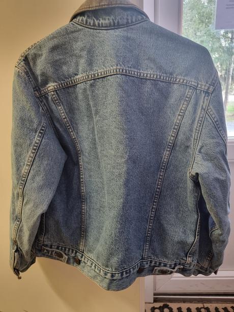 Zateplena zimna bunda, levis,s