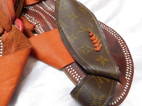 Louis vuitton luxusne panske kozene sandale 42,5, louis vuitton,42