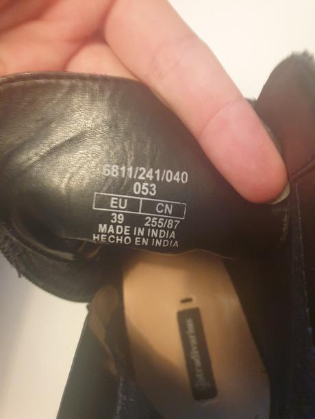 Kotnicky kožené stradivarius, stradivarius,39