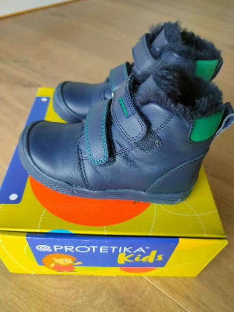 Zimné kožené topánky pre chlapca protetika, protetika,24