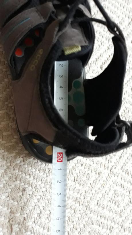 Kožené sandalky, ecco,32